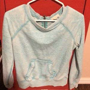Light Teal Forever 21 sweatshirt